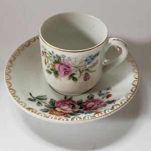 S.G.K. China Cup and Saucer Made in Occupied Japan